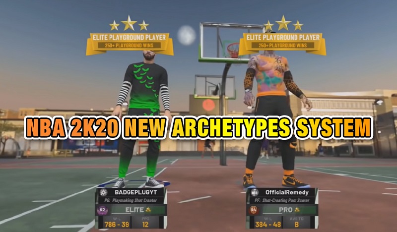NBA 2K20 Archetype System