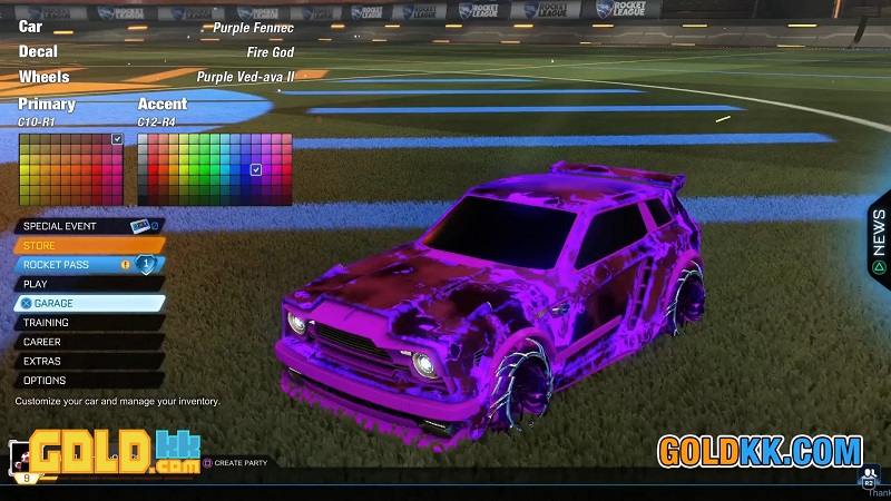 Purple Fennec