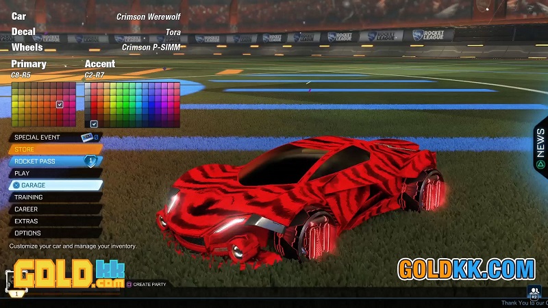 Crimson Werewolf