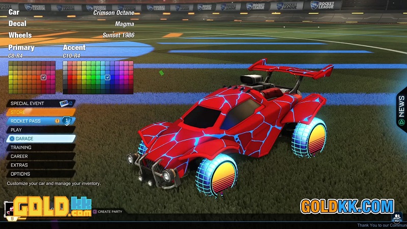 Crimson Octane