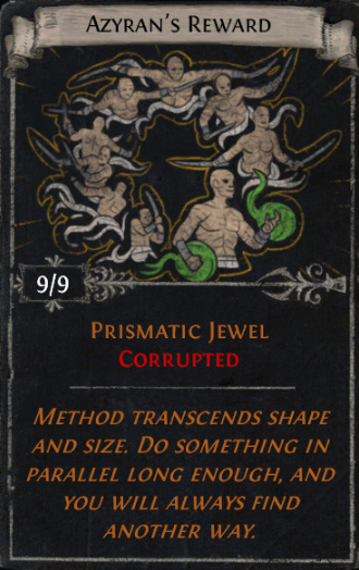 POE 3.8 divination card 17