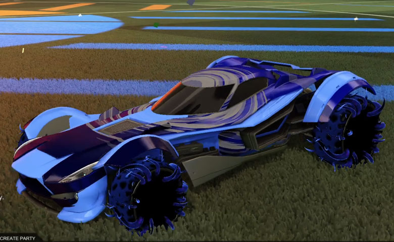 Rocket league Sentinel  Cobalt design with Creeper,Storm Watch