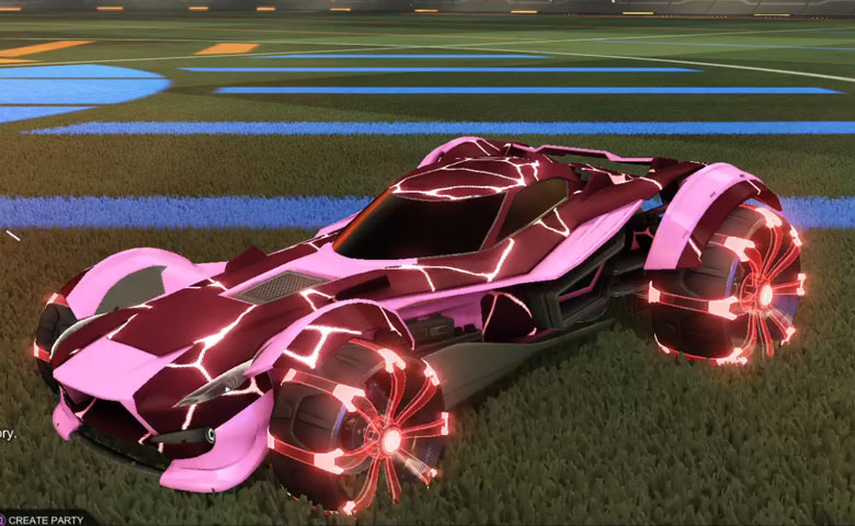 Rocket league Sentinel  Pink design with Picket,Magma