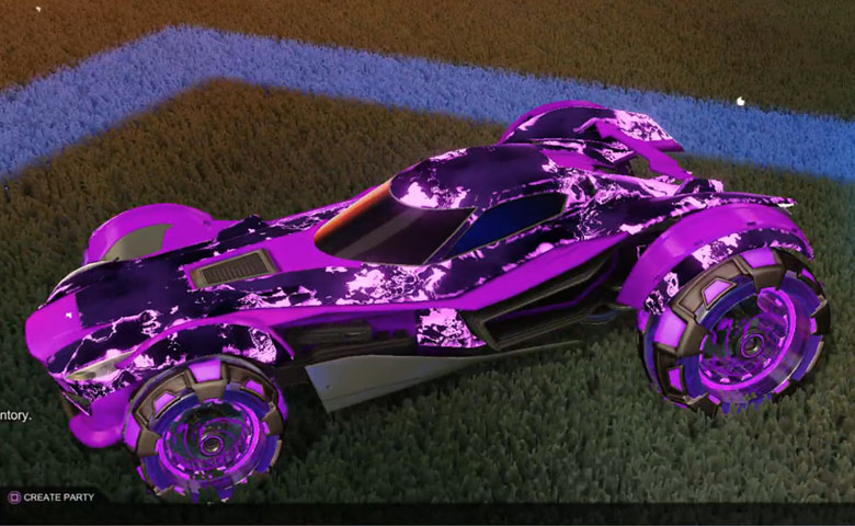 Rocket league Sentinel  Purple design with NeYoYo,Fire God