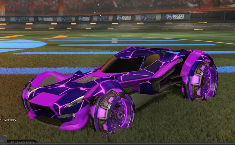 Rocket league Sentinel Purple design with NeYoYo,Magma