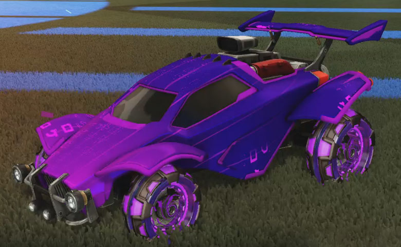 Rocket league Octane Purple design with Neyoyo,Kana