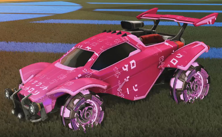 Rocket league Octane Pink design with Neyoyo,Kana