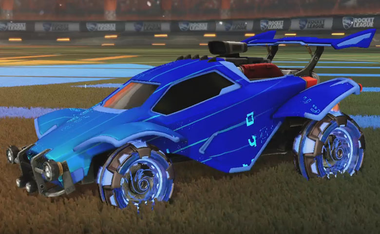 Rocket league Octane Cobalt design with Neyoyo,Kana