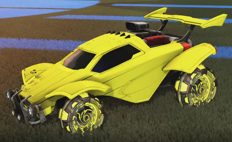 Rocket league Octane Saffron design with Neyoyo,Kana