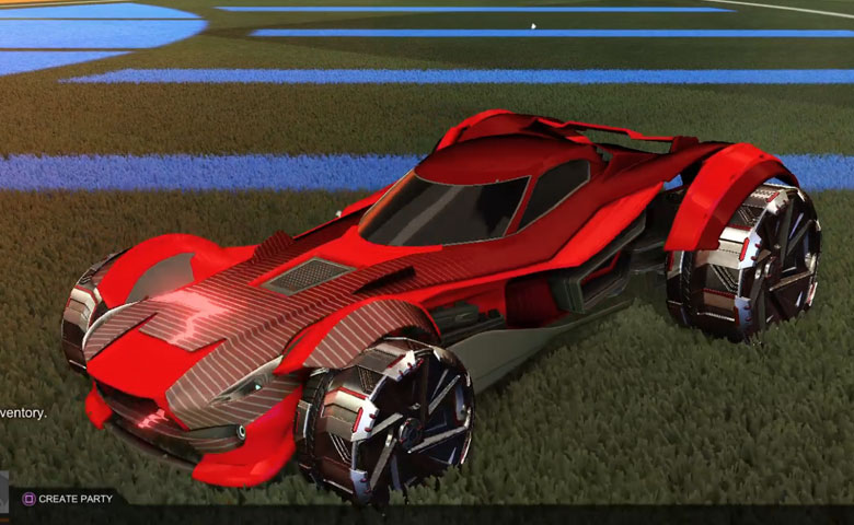 Rocket league Sentinel Crimson design with Gyre,Future Shock