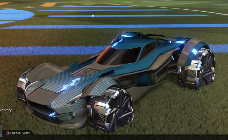 Rocket league Sentinel design with Gyre,Future Shock