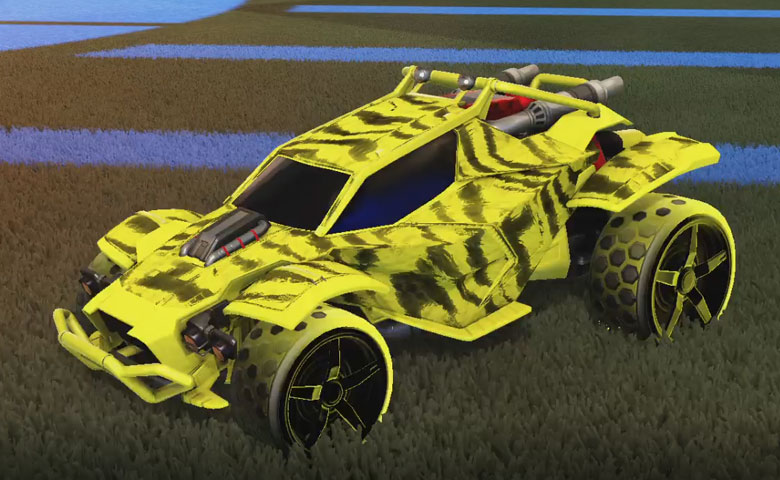 Rocket league Twinzer Saffron design with Gripstride HX,Tora