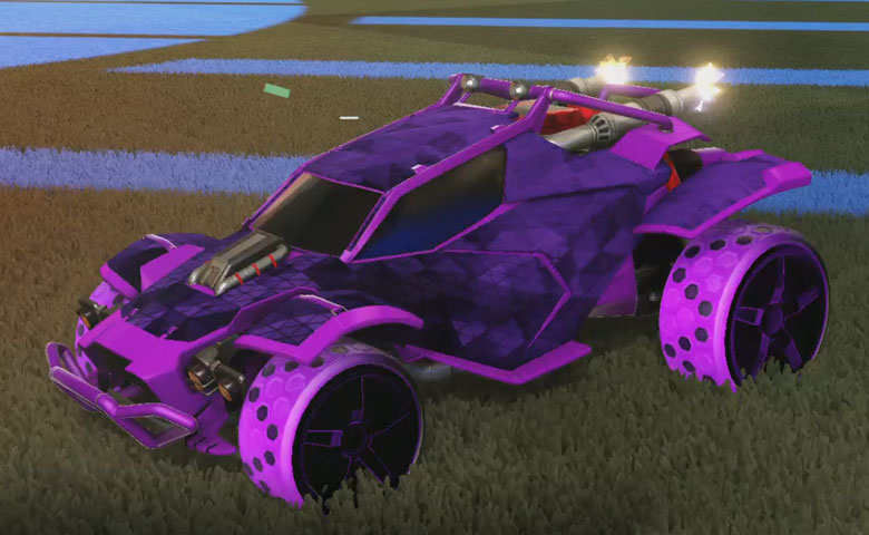 Rocket league Twinzer Purple design with Gripstride HX,Trigon