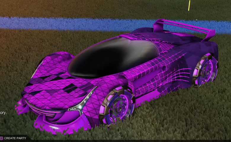 Rocket league Nimbus  Purple design with NeYoYo,Trigon