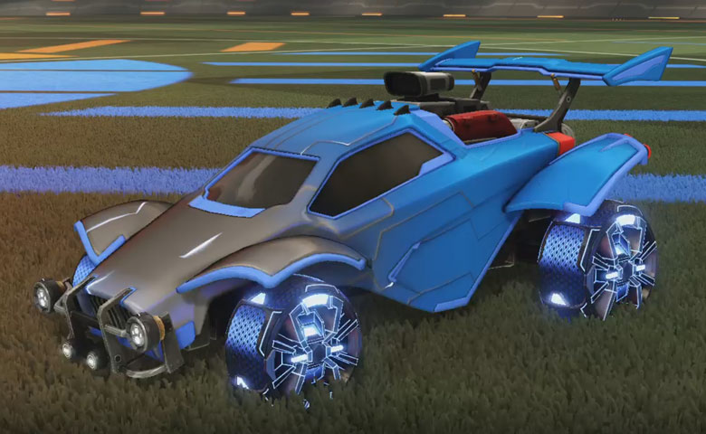 Rocket league Octane Cobalt design with Apparatus,Mainframe