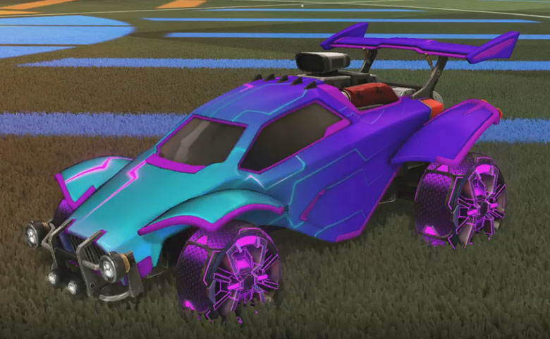 Rocket league Octane Purple design with Apparatus,Mainframe