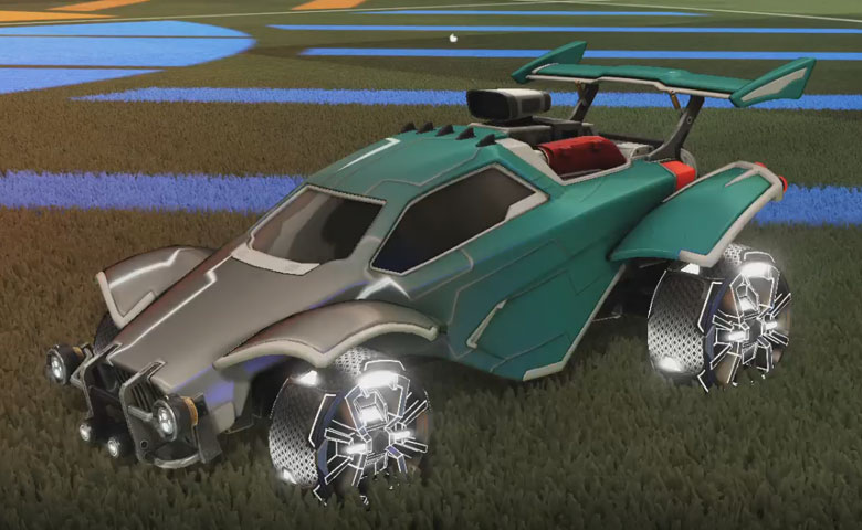 Rocket league Octane Grey design with Apparatus,Mainframe