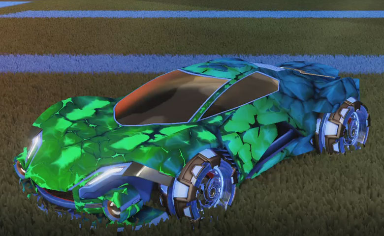 Rocket League Cobalt Werewolf Design Chameleon & Cobalt NeYoYo