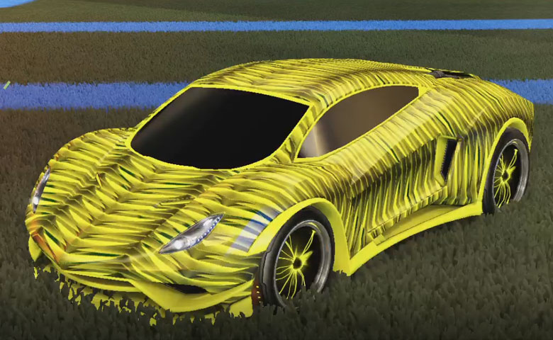 Rocket league Endo Saffron design with Plasmatic,Intrudium