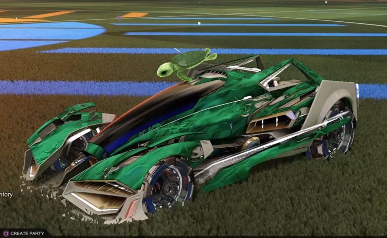 Rocket league Artemis GXT Grey design with NeYoYo,Glorifier,Sea Turtle