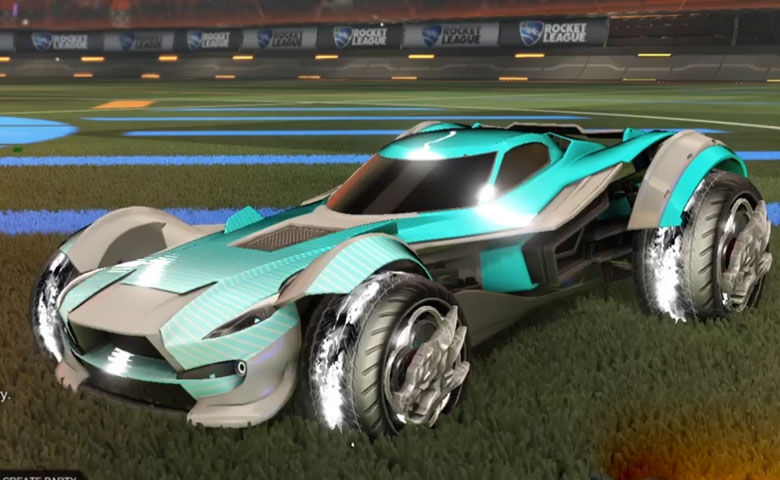 Rocket league Sentinel  Grey design with Draco,Future Shock