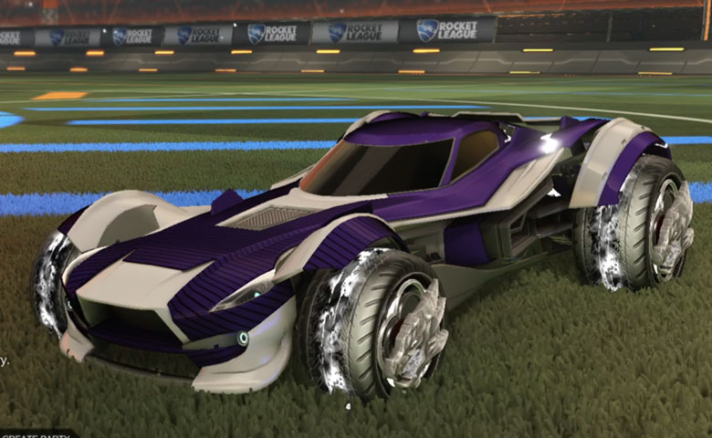 Rocket league Sentinel  Grey design with Draco,Future Shock