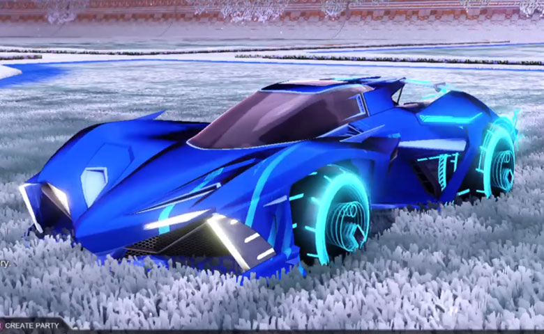 Rocket league Chikara GXT Cobalt design with Yankii RL,Streamline