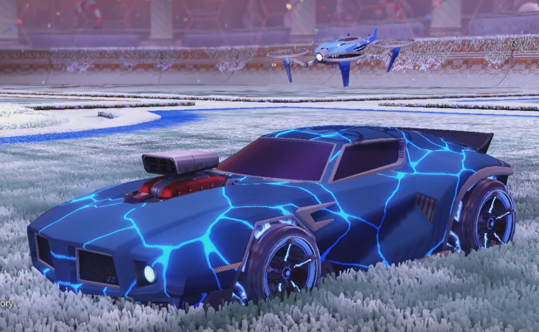 Rocket league Dominus GT design with FSL-B,Radiant Gush,Magma,Drone III