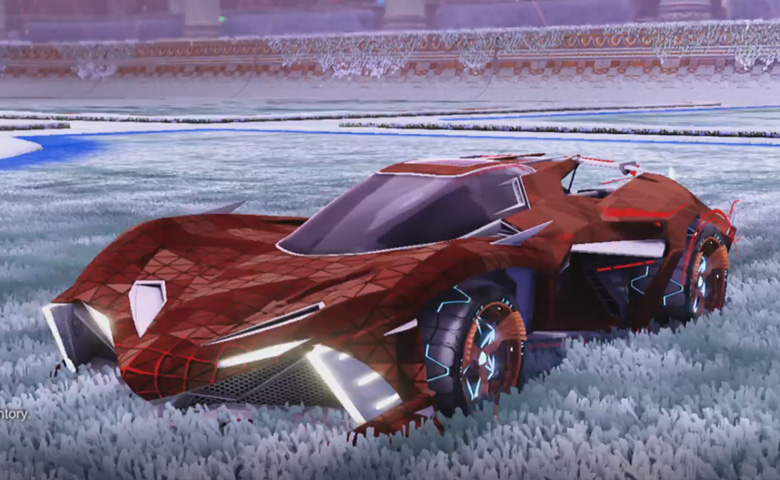 Rocket league Chikara GXT Grey design with Balla-Carra,Trigon