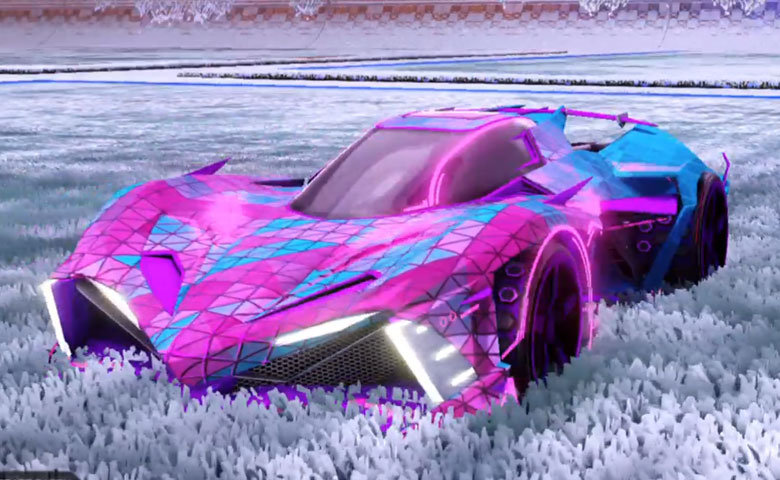 Rocket league Chikara GXT Purple design with Gripstride HX,Trigon