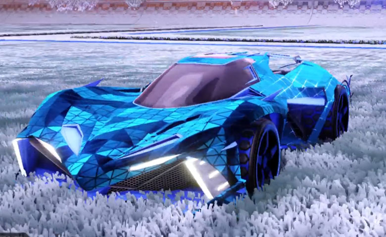 Rocket league Chikara GXT Cobalt design with Gripstride HX,Trigon