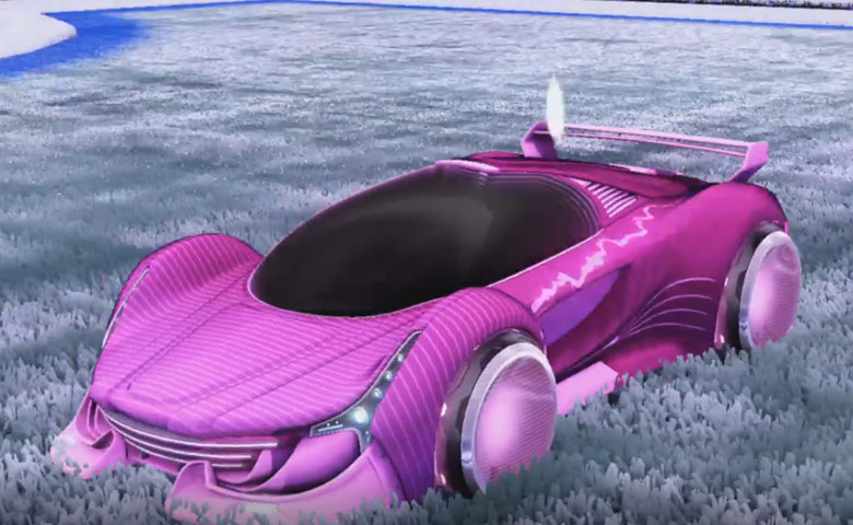 Rocket league Nimbus Pink design with Holosphere,Future Shock