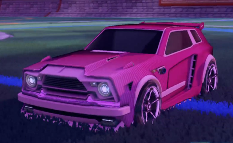 Rocket league Fennec Pink design with FSL-B,Future Shock