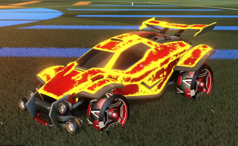 Rocket league Octane ZSR design with Petacio,Fire God