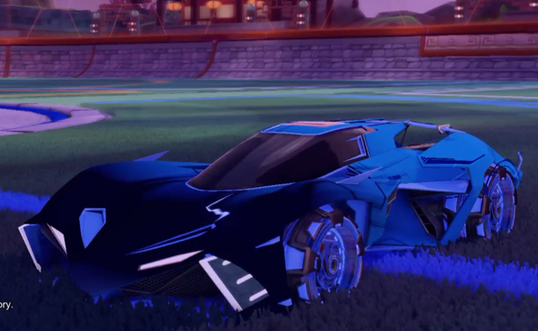 Rocket league Chikara GXT Cobalt design with Neyoyo,Mainframe