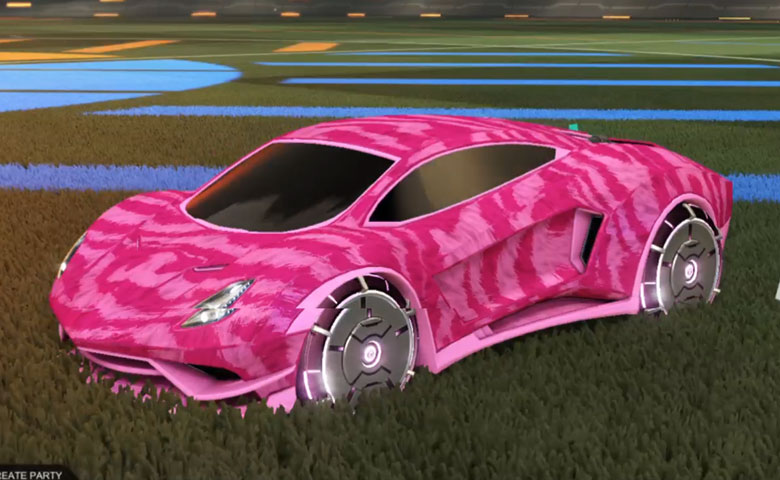 Rocket league Endo Pink design with Carbon,Tora