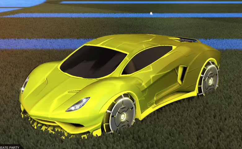 Rocket league Endo Saffron design with Carbon,Mainframe