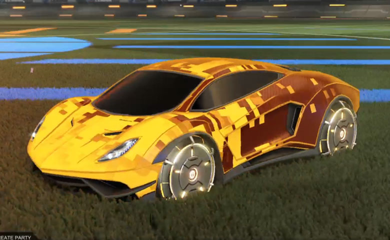 Rocket league Endo design with Carbon,Parallax