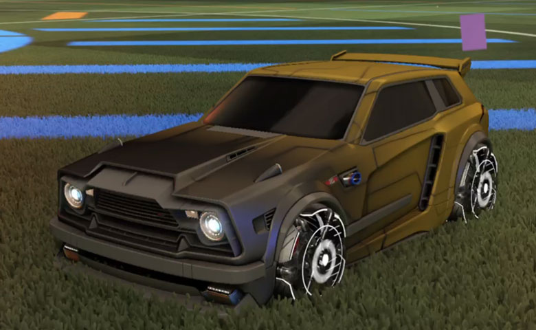 Rocket league Fennec design with Raijin,Mainframe