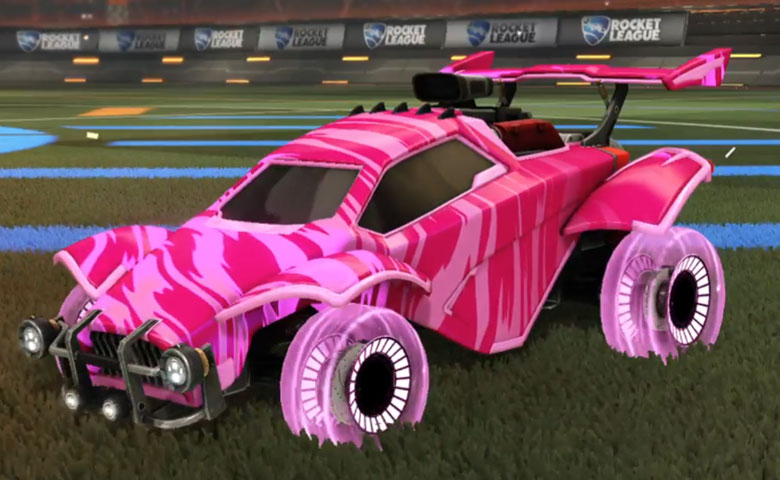 Rocket league Octane Pink design with Jandertek,Tigress