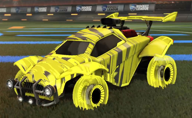 Rocket league Octane Saffron design with Jandertek,Tigress