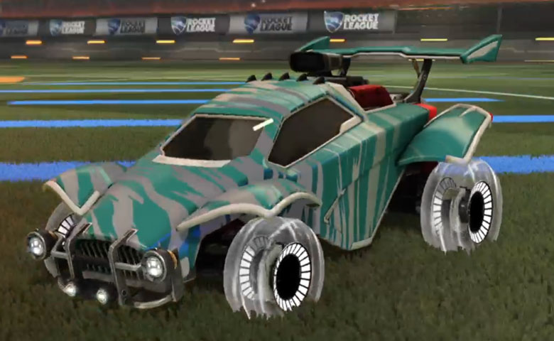 Rocket league Octane Grey design with Jandertek,Tigress