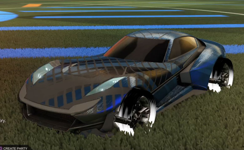 Rocket league Komodo design with Muscle Boy,20XX