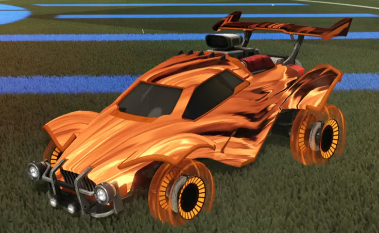 Rocket league Octane Burnt Sienna design with Jandertek,Tidal Stream