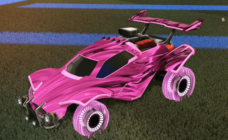 Rocket league Octane Pink design with Jandertek,Tidal Stream