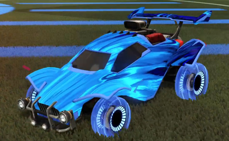 Rocket league Octane Cobalt design with Jandertek,Tidal Stream