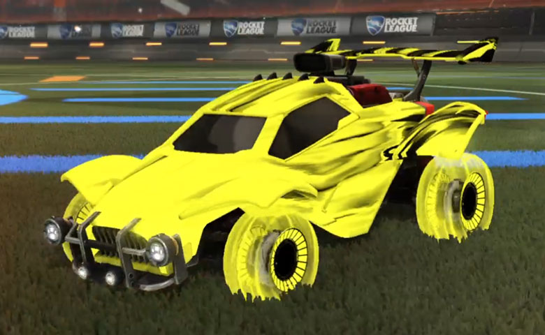 Rocket league Octane Saffron design with Jandertek,Tidal Stream