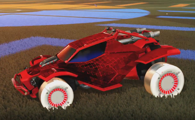 Rocket league Twinzer Crimson design with Jandertek,Trigon