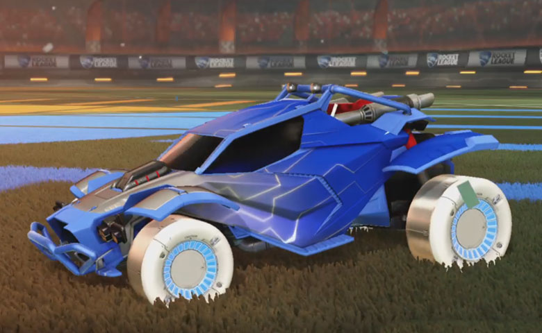 Rocket league Twinzer Cobalt design with Jandertek,Mainframe