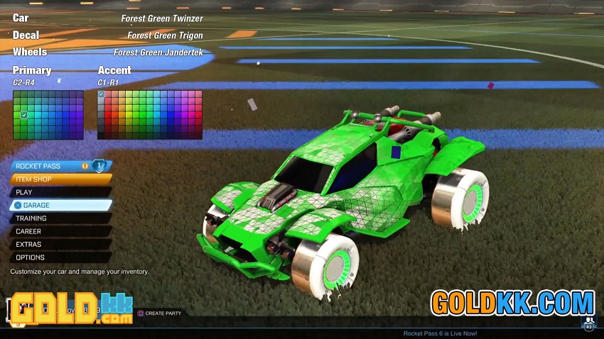 best rocket league design 2